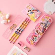 24*8.5*3cm Style Large Capacity Multifunctional Double-Layer Plastic Student Pencil Case - Single Piece - View 6