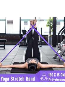 1 Set Pilates Training Equipment, Pilates Training Kit 5pcs, Including Pilates Ring, 25cm Matte Anti-Burst Yoga Ball, Women's Home Pilates Accessories, Fitness Shaping - Multiple Colors - View 3