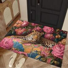 1pc Highland Cow Pattern Bath Mat, Entryway Doormat, Bathroom Accessories, Home Decor - (4) - View 3