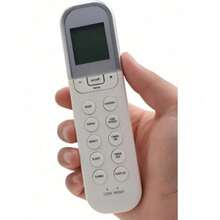 Control Remoto Universal para Aire Acondicionado Reemplazo Compatible Practico y Facil de Usar con Funciones Esenciales y Diseño Ergonomico para Mayor Comodidad en el Hogar u Oficina - Ver 3