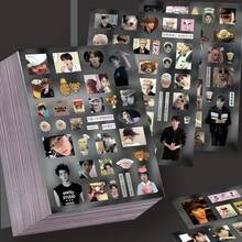 8 miếng dán hình Wu-Shixun, hàng hóa cao cấp của thần tượng K-Pop, chất liệu chống thấm nước dùng cho album ảnh. - Nhiều màu - Xem 4