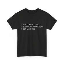 It's Not A Bald Spot Solar Panel  T Shirt - 黑色 - 查看 1