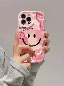 表情奶油笑脸彩绘手机壳，适用于 14、14 Pro、14 Pro Max，夏季款；也适用于 13、13 Pro、13 Pro Max（卡通款）、11、11 Pro Max（彩绘款）、12、12 Pro、12 Pro Max，防震；还适用于 XR（卡通款）、7/8/GES2，手机壳；以及 XS、15、15 Pro、15 Pro Max、16、16 Pro、16 Pro Max，高级款手机壳，国际版，非国内版。 - 彩色 - 查看 2