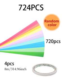 10-Color Mixed Self-Adhesive Paper Chain Set, Smooth Paper Rings For DIY Wreaths & Hangings; Birthday Party Streamers/Hanging Decorations, Wedding Party Ceiling Decor, Mother's Day Themed Decor, Graduation Ceremony Streamers, Graduation DIY Hanging Decorations, Baby Shower Party Decor, Spring/Summer Party Decorations, Bachelorette Party Streamers - View 15