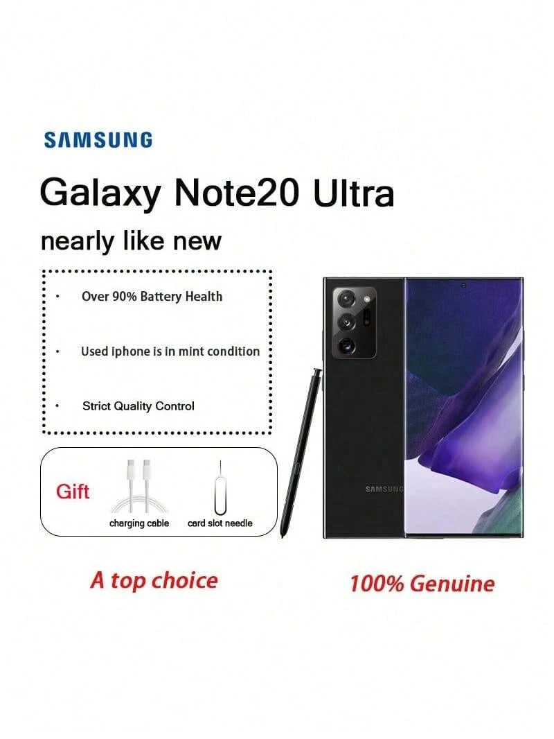 Apple Samsung Used Galaxy Note20 Ultra Original Authentic 99% Like-New S Pen Unlocked 5G Smartphone For Daily Photography Top Seller - 多色 - 查看 1