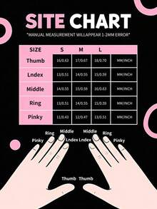 10片手工制作杏仁形美甲贴片，活力多巴胺色调，3D立体花卉装饰，黄色法式甲尖，粉色贝壳碎片，水滴形凝胶珠和珍珠，高端亚克力假指甲套装，适合女性和女孩日常佩戴 - 彩色 - 查看 5