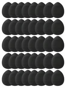 5/10/20/40/60/100个迷你气垫粉扑 - 黑色 - 查看 3