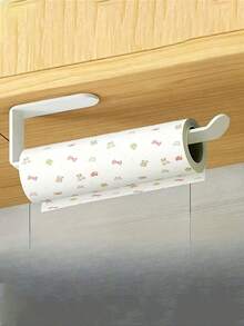 1/2个装自粘式纸巾架，免钻孔卫生纸架，浴室纸巾盒，不锈钢厨房/浴室台面纸巾架，黑色家居装饰厨房浴室配件纸巾架 - 彩色 - 查看 6