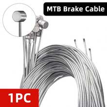1 pieza/5 piezas Cable de freno de bicicleta de 2M, cable interior de freno de bicicleta de carretera delantero y trasero, cable de transmisión de freno de bicicleta de montaña de acero inoxidable, cable de cambio universal para bicicleta de montaña y bicicleta de carretera, accesorios de cable - A - Ver 8