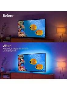 شريط إضاءة LED RGB مع جهاز تحكم عن بعد 44 مفتاح، مناسب لغرفة النوم وغرفة المعيشة وديكور المنزل وإضاءة الحفلات، قابل لتعديل الألوان والأنماط، جهاز تحكم شريط LED RGB 44 مفتاح إضاءة ليلية، غرفة المعيشة والمطبخ وحفلة عيد الميلاد وحفلة هالوين وغرفة النوم إضاءة ليلية صغيرة، شريط LED USB، شريط LED مرن، 1 متر/2 متر/3 أمتار/5 أمتار، مناسب للتلفزيون والكمبيوتر وإضاءة خلفية الخزانة - الضوء الملون - مشاهدة 11