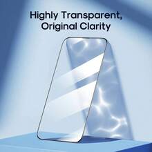 BOLLYMORE 3pcs Scratch-Resistant Tempered Glass Screen Protector, High-Definition Tempered Glass Screen Protector, Suitable For IPhone 15/16/15 Pro/14/13/12/17/17 Pro/17 Pro Max/17 Air/17 E, Shatter-Proof, Scratch-Resistant, Durable Tempered Glass Screen Protector - Clear - View 4
