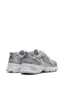 New Balance 530 Retro Running Shoes - Iconic Metallic Silver Mesh Sneakers | Viral 2026 Y2K Dad Shoes | Lightweight Breathable Athletic Trainers | Comfortable Everyday Lifestyle Footwear | Authentic Unisex ABZORB Cushioning Staples - 金屬銀色 - 查看 3