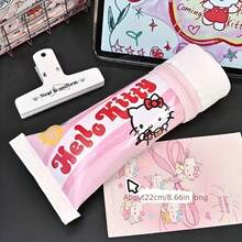 SANRIO Creative Toothpaste-Shaped Pencil Case - Cute & Funny Pencil Pouch, Student & Office Desk Organizer, Large Capacity Convenient Storage Bag, Fan Collection, Perfect Holiday Gift - Multicolor - View 14