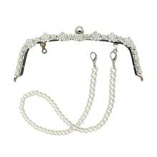 Set Of 2 Metal Frame+Purse Strap, Rectangular Head, Handbag Handle Replacement, Kiss Clasp Lock For DIY Handbag/Purse/Coin Bag, Bag Handles/Buckles/Lock /Clasp Clutch, DIY Women's Purse, Purse Making Accessories,Purse Making Hardware, Purse Handmade Craft Projects Thanksgiving Gifts - Set - View 17
