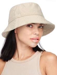 Mũ tai bèo unisex, mũ chống nắng mùa hè đi biển, thời trang, chống nắng UPF 50+, mũ du lịch gấp gọn. - A - Xem 14
