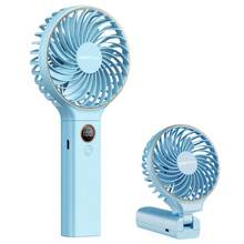 Ventilador de mano multifuncional/portátil/plegable Sweetfull, con 6 velocidades ajustables, recargable por USB, adecuado para viajes de verano, disponible en estilos de primavera/verano, ideal como regalo para la novia, decoración de habitaciones/dormitorios, playa, viajes, hombres/mujeres, vacaciones, decoración, regalo del Día de la Madre, jardín, cocina, verano, artículo esencial de viaje, graduación - Multicolor - Ver 15