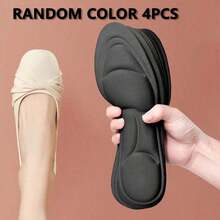 4D Soft Memory Foam Insoles For Women, Suitable For High Heels And Flats, Sweat-Absorbent & Breathable, Washable & Replaceable Shoe Pads For Women High Heels Women Pumps And Men Sneakers Shoes, Shoes Accessories For Women Men - 女士鞋墊 - 查看 8