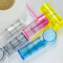 Plastic Spoon Measuring Cup Mixed Material Stirring Tool Mixing Measurement Tool - Multicolor - View 3