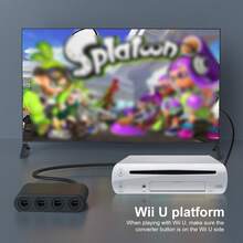 GameCube Controller Adapter For U/PC/Switch/Switch2 - Black - View 7