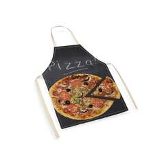 1 chiếc tạp dề họa tiết pizza, tạp dề in hình thời trang ngộ nghĩnh, tạp dề nhà bếp dùng khi nấu nướng và dọn dẹp, tạp dề gia đình sáng tạo. - Nhiều màu - Xem 4