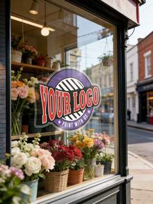 1 miếng dán trong suốt tùy chỉnh - Logo tùy chỉnh, tùy chọn trong suốt hoặc nhiều màu, cắt theo hình, hình tròn, vuông hoặc chữ nhật, decal PVC siêu trong suốt phù hợp cho cửa kính xe hơi, máy tính xách tay, chai lọ, thương hiệu doanh nghiệp, chống thấm nước và bền, tuyệt vời cho Ngày Valentine, sinh nhật, Giáng sinh, Năm mới, quà tặng khuyến mãi, đồ dùng cho doanh nghiệp nhỏ - Nhiều màu 4 - Xem 4