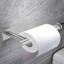 6pcs Bathroom Hardware Set - Towel Rack, Toilet Paper Holder, Robe Hook, Wall Mounted, Mother's Day Gift - Multicolor - View 11