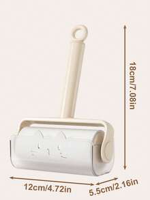 Powerful Lint Roller, Reusable Lint Remover Brush For Clothes, Hair And Pet Hair - 1 Handle + 5 Replacement Parts - View 4