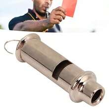 Vbestlife Silbato de Supervivencia 5 Silbatos de Emergencia de Metal de Acero Inoxidable para Exteriores Silbatos para árbitro  Escuela  y Supervivencia. - como en la foto - Ver 5
