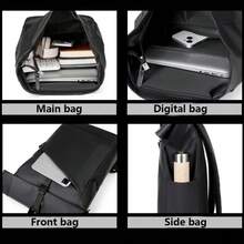 Ba lô đựng laptop dung lượng lớn dành cho nam, ba lô đi làm, du lịch, công sở, thời trang. - Nhiều màu - Xem 5