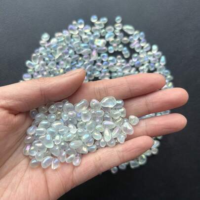 Moonstone Crystal Chips, Home Decor DIY, Demagnetization Stones, Feng Shui Crystals, Filler For Flower Pots, Vases, Small Fish Tank Decorative Stones