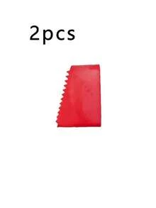 2 piezas Almohadillas antideslizantes de goma para patas de escalera, Cubiertas antideslizantes para patas de escalera, Accesorios de escalera fáciles de instalar (Tamaño: 2.5X5cm) - C - Ver 8