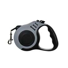 1pc 3M/5M Pet Retractable Leash, Bone Shaped Dog Running Walking Leash,Automatic Adjustable Pet Leash,Suitable For Small Medium Dogs - Grey - View 9