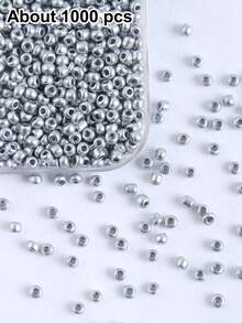 3mm Cuentas de Semilla, 27 Colores de Cuentas de Semilla de Vidrio para Hacer Joyería, Pequeñas Cuentas Artesanales para Hacer Pulseras, Hacer Joyería DIY Pulsera Collar - Talón - Ver 20