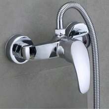 浴室隐藏式淋浴龙头 家用壁挂式淋浴龙头 热水器冷热水混合阀淋浴配件 - A - 查看 8