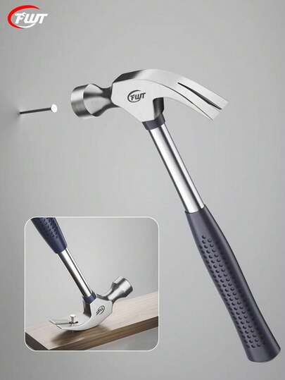 Heavy Duty Soft-Grip Sheep Horn Mallet, Heat-Treated Head, Suitable For Nail Removal, Driving Nails, Camping, Home Repair, Woodworking And DIY