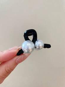 1pc Bow Casual Zinc Alloy Maillard Color Small Side Clip Princess Bow Hair Clip, Bangs Clip, Suitable For All Seasons, Claw Clips,Summer,Holiday,Travel - Multicolor - View 15