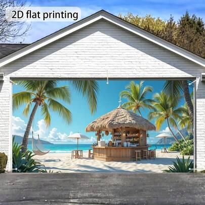 2D Flat Banner Banner Super Large Marine Scenery Tapestry Canvas Party Banner-Photographic Background Cloth-Suitable For Outdoor And Indoor Party Banners, Holiday Parties, Home Decoration And Studio Props, Garage Door Hanging Decoration, 2D Plane. Choose From A Variety Of Styles And Sizes.