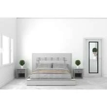 Chely Intermarket Espejo De Puerta - 白色棕色 D31 - 查看 5