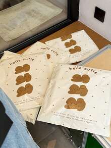 卡通印花快递袋，波点小狗印花快递袋，运输包装袋，飞机纸箱服装包装袋，卡通快递袋 - 波點小狗 - 查看 5