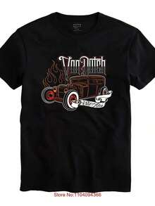 Spring Outfits For Womensummer TopsT-Shirt Von Car Dutch Men Unisex Black Shirt Size S-5XLLoose And Comfortablesummer Clothes Spring Outfits For Womensummer Clothes - 樣式 1 - 查看 7