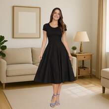 Women Dresses - Black - View 4