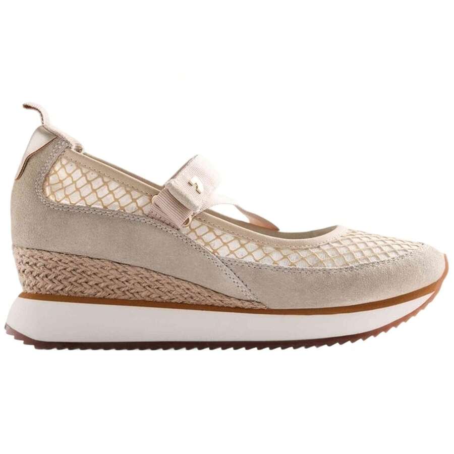 Gioseppo Tênis Feminino Casual Esportivo - Bege - Ver 1