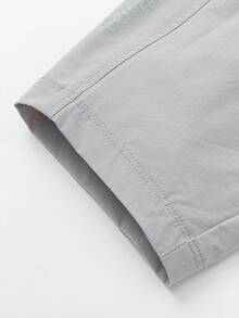 Balabala 儿童速干轻便夏季长裤，男女童均适用，透气弹力腰带休闲长裤 - 品灰 - 查看 6