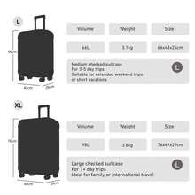 YONSLY 2‑Piece Suitcase Set 24/28 Inches With TSA Customs Lock YKK Zipper 4 Silent 360° Wheels Mesh Pocket Travel Suitcase For Vacation Family Outings - 深綠 - 查看 3