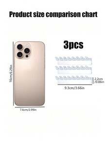 3件套优雅透明壁挂式首饰展示架，多功能项链手链收纳架，时尚首饰收纳架，可放置耳环和钥匙，是梳妆台、镜柜的理想之选，也是返校必备、秋季装饰、圣诞礼物、感恩节家居收纳、新年派对准备、情人节女士专属收纳方案的完美之选，用别致的首饰收纳架和季节性风格提升您的空间格调。 - 彩色 - 查看 3