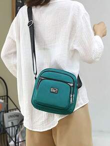 Multi Layered Men's Crossbody Single Shoulder Dual-Use Bag, Simple And Lightweight, Small Outdoor Travel Change, Mobile Phone Bag - Multicolor - View 10