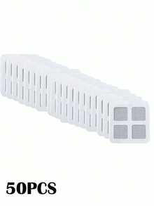 10pcs/50pcs Anti Mosquito Floor Drain Stickers, Self-Adhesive Hook And Loop, Sewer Sink Filter Stickers, Bathroom Hair Collectors, Easy To Install, Drainage Filter Stickers, Disposable, Suitable For Bathroom And Kitchen Sinks - A - View 11