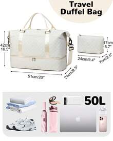 Travel Bag Sets - 米色 - 查看 2