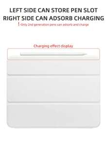 1 chiếc ốp lưng máy tính bảng tối giản màu đen với họa tiết nơ, tương thích với iPad Mini4/Mini5/Mini6/Mini7/Air/Air2/9.7/10.2/10.5/Air4/Air5/10.9/Pro 11-Inch/Thế hệ thứ 10/ Air 11-In.(M2)-2024/ Pro11-In.(M4)-2024/Air 11-Inch (M3) 2025/ (A16) 11 Inch Thế hệ thứ 11 2025, Galaxy Tab A8 10.5 Inch 2022, có khe cắm bút cảm ứng, chân đế gập 3 lần, bảo vệ cạnh bằng TPU mềm, chức năng ngủ/thức từ tính, ốp lưng máy tính bảng cá nhân hóa/sáng tạo. - màu đen - Xem 9