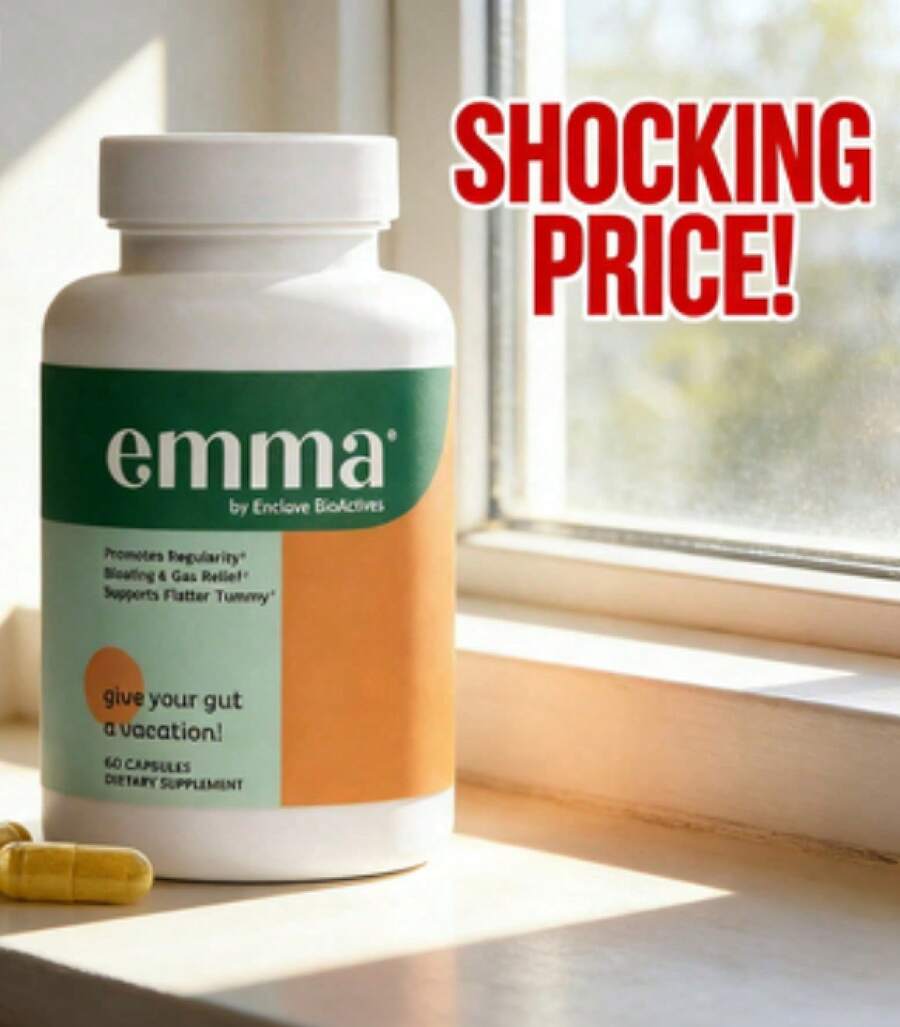 Selling Fast!Emma Gut Health Supplement 1PACK: 60 Caps – Bloating Relief, Doctors Endorsed With Magnesium . Women's Health. - 1 - Xem 1